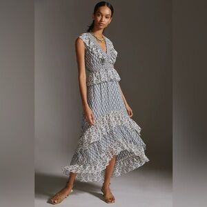 MISA Los Angles Ingrid Midi Dress